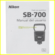 Nikon SB-700 Flash Manual del usuario. User guide - Español