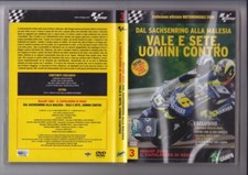 DVD VALE E SETE UOMINI CONTRO sdal sachsenring alla malesia MOTO GP MOTOGP