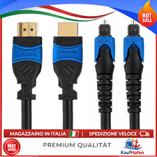 ★ Set Cavo HDMI 2m + Toslink