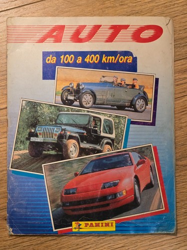 Album figurine panini auto - album,