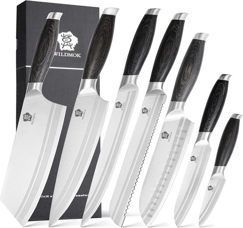Set coltelli cucina a 7 - di,