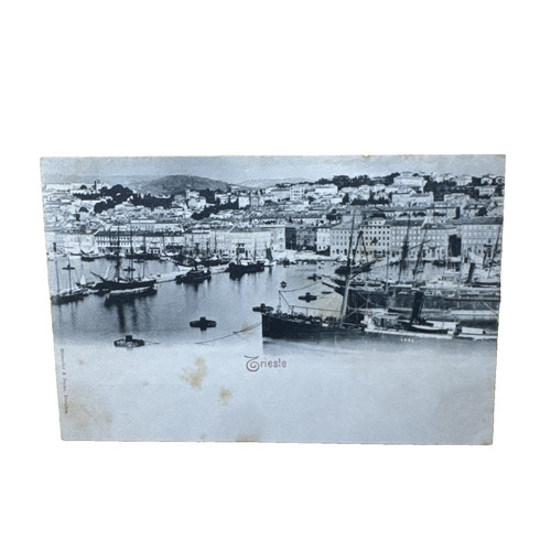 Cartolina postale trieste - cartolina,
