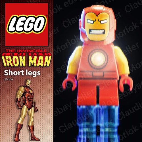 Lego minifigure iron man - lego,