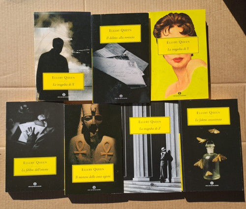 Lotto libri ellery queen - libri,