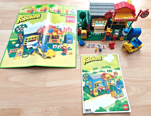 Lego fabuland 3675 - fabuland, negozio