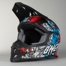 casco cross Oneal + Mascherina 100%