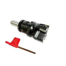 NUOVO PERNO PORTAUTENSILI ATC 3/4 2" FRESA FRONTALE CON INSERTI 4 PEZZI APKT1604 USA