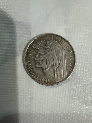 500 lire italiana - in, argento