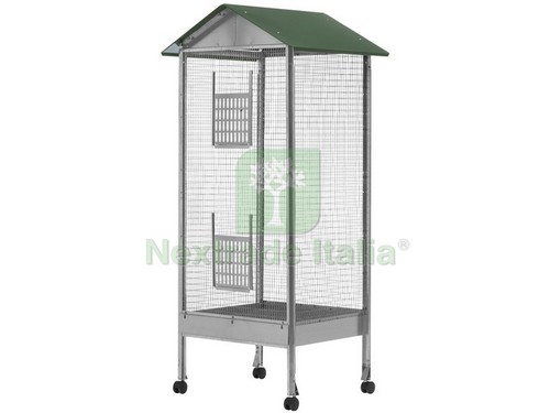 1pz voliera casetta - voliera, a