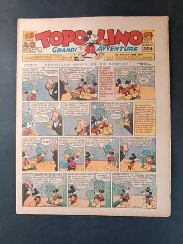 Fumetto topolino grandi - topolino,