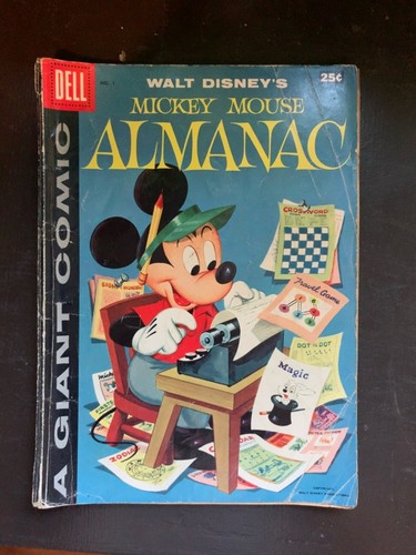 Dell almanacco topolino - topolino, #1