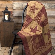 Patchwork tascabile asta rossa
