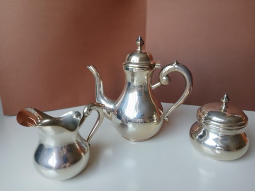 Servizio caffè argento 800 - servizio,