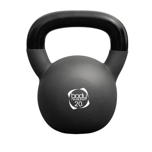 Kettlebell nero con - nero, kg
