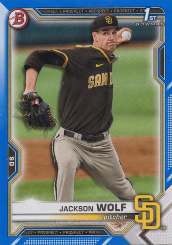 Jackson wolf 1st blue - jackson, #/150