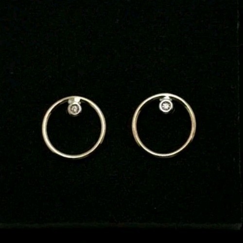 Orecchino oro 18k 750 - 750, mls