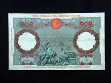 1939 ITALIA Regno EST AFRICA ORIENTALE rara banconota R2 50 lire ottima qualità