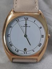 OROLOGIO UHR LORENZ Unisex Laminato Oro swiss made molto elegante .