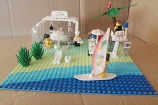 Lego 6411 Bar Cafè sulla Spiaggia con Windsurf Paradisa Legoland Città (1992)