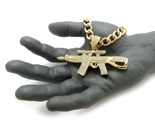 Hip hop iced ciondolo - hip,