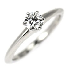 Anello Tiffany Pt950 Diamante