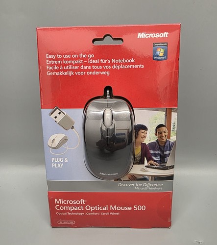 Microsoft optical mouse 500 - mouse,