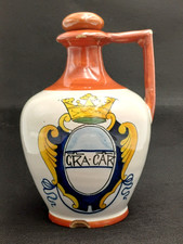 GRA CAR - BROCCA DECANTER CERAMICA FAENZA PUBBLICITARIA - ANNI '50/60