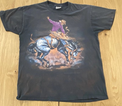 Shirt cowboy vintage rara - t-shirt,
