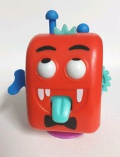 Red Monster Fidget Cube Oggetto Sensoriale Tenuto a Mano Aiuto Attenzione Big Time Giocattoli Bello