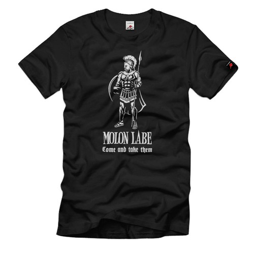 Molon labe maglietta - -, soldato