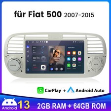 Per Fiat 500 2007-2015 Carplay