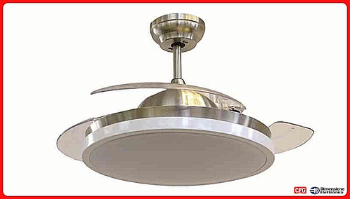 Ventilatore soffitto con - ventilatore, da