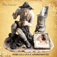 GRUPPO STATUA STATUETTA UOMO