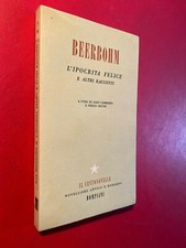 BEERBOHM - L' IPOCRITA FELICE Ed BOMPIANI IL CENTONOVELLE /15 (1 ED 1947) Libro