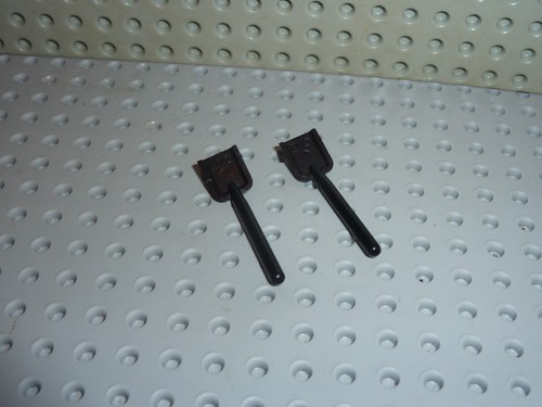 Lego black minifig - x,