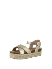 Sandali con platform in corda