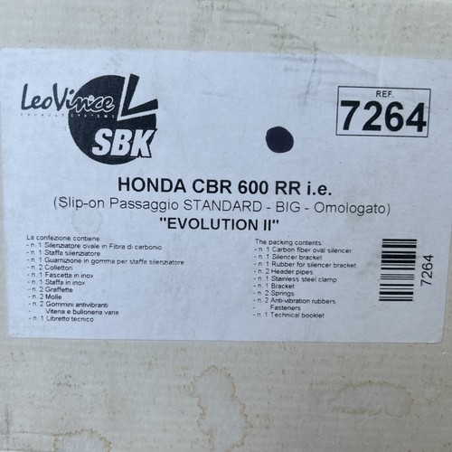 Marmitta scarico leovince - marmitta, sbk