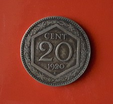 20 CENTESIMI ESAGONO 1920 (NON