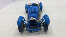 BBUA010 Bugatti Type 59 1934 1/18 manca fanale, modellino vissuto e con segn