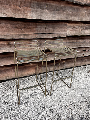 Coppia sgabelli bar in - da,