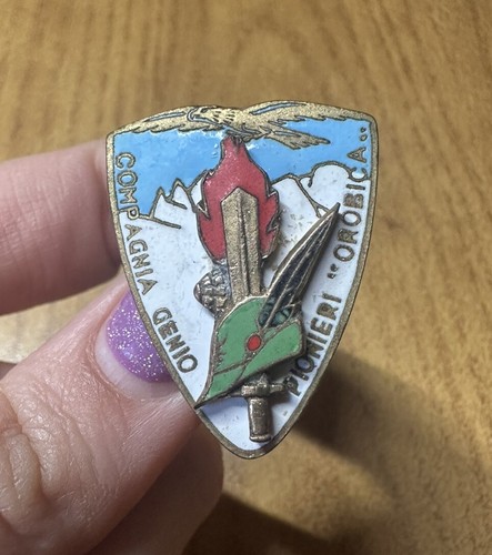 Spilla pins distintivo alpini - pins,