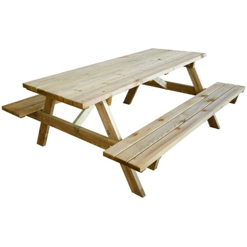 Tavolo con panche legno - panche, in
