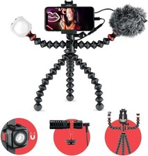 JOBY GorillaPod Smart Phone Vlogging Rig inc. microfono e luce