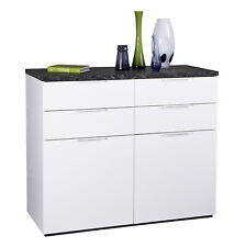 Mobile contenitore Mundi basso 4 cassetti e 2 ante