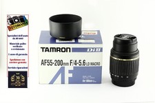 Sigma 55-200 f4-5,6 LD Macro per Nikon con motore af nuovo garanzia 2 anni