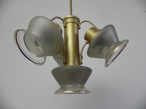 Antico lungo lampadario - lungo,
