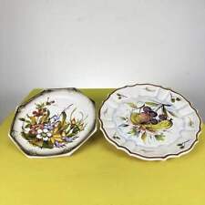 coppia di piatti ornamentali