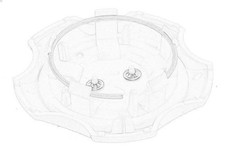 Copricerchio, mozzo ruota OE OPEL 96626512 per OPEL ANTARA A (L07) 2 2006-2011