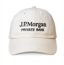 Cappello/Berretto Nuovo con etichette 100% Autentico JP Morgan Private Bank UHNW Regalo Cliente Wall Street