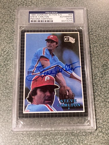 Steve carlton 1985 donruss - steve,